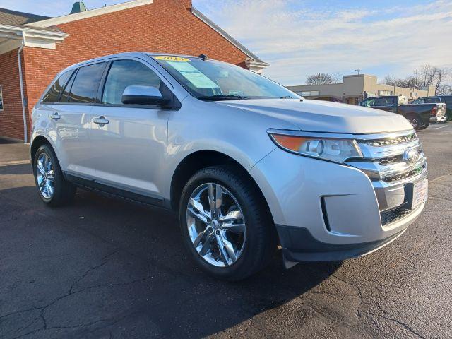 2013 Ingot Silver Metallic Ford Edge SEL FWD (2FMDK3JC8DB) with an 3.5L V6 DOHC 24V engine, 6-Speed Automatic transmission, located at 4508 South Dixie Dr, Moraine, OH, 45439, (937) 908-9800, 39.689976, -84.218452 - Photo #0