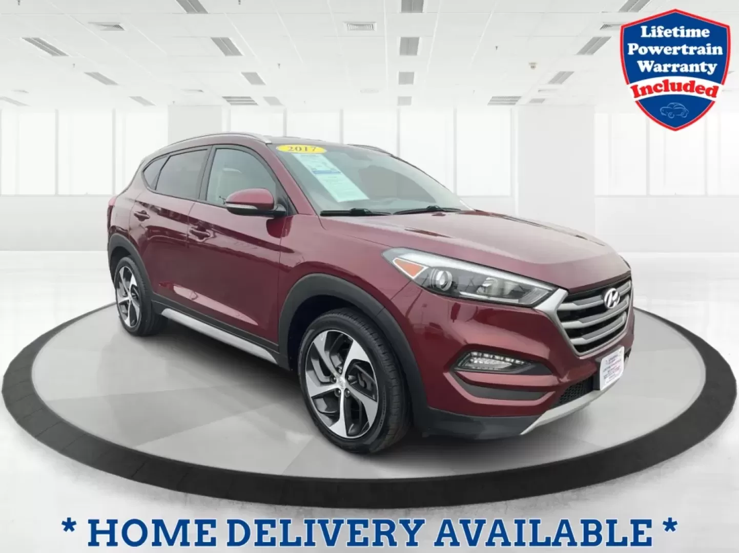 2017 Hyundai Tucson Sport (KM8J3CA29HU) with an 1.6L I-4 gasoline direct injection engine, located at 1099 N County Rd 25A, Troy, OH, 45373, (937) 908-9800, 40.057079, -84.212883 - **Discover Adventure in the 2017 Hyundai Tucson: Your Ideal SUV for Every Journey!**<br /> <br /> Are you ready to elevate your driving experience? The 2017 Hyundai Tucson in striking Ruby Wine is here, tailored for those who crave versatility and reliability in their daily adventures. Whether you'r - Photo#0