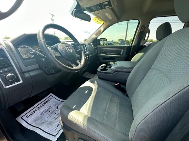 2015 Gray RAM 1500 SLT Quad Cab 4WD (1C6RR7GT7FS) with an 5.7L V8 OHV 16V engine, 8-Speed Automatic transmission, located at 880 E. National Road, Vandalia, OH, 45377, (937) 908-9800, 39.891918, -84.183594 - Photo #12