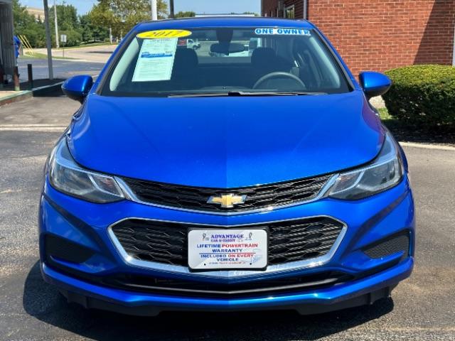 2017 Kinetic Blue Metallic Chevrolet Cruze LT Auto (1G1BE5SM6H7) with an 1.4L L4 DOHC 16V TURBO engine, 6-Speed Automatic transmission, located at 401 Woodman Dr, Riverside, OH, 45431, (937) 908-9800, 39.760899, -84.123421 - Photo #2
