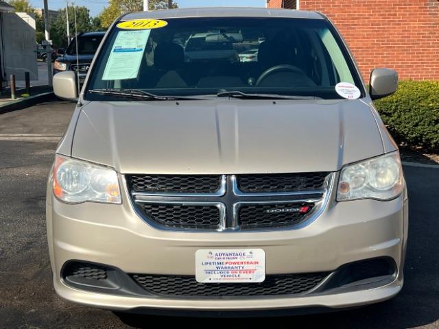 2013 Cashmere Pearl Dodge Grand Caravan SXT (2C4RDGCG2DR) with an 3.6L V6 DOHC 24V engine, 6-Speed Automatic transmission, located at 1230 East Main St, Xenia, OH, 45385, (937) 908-9800, 39.688026, -83.910172 - Photo #2