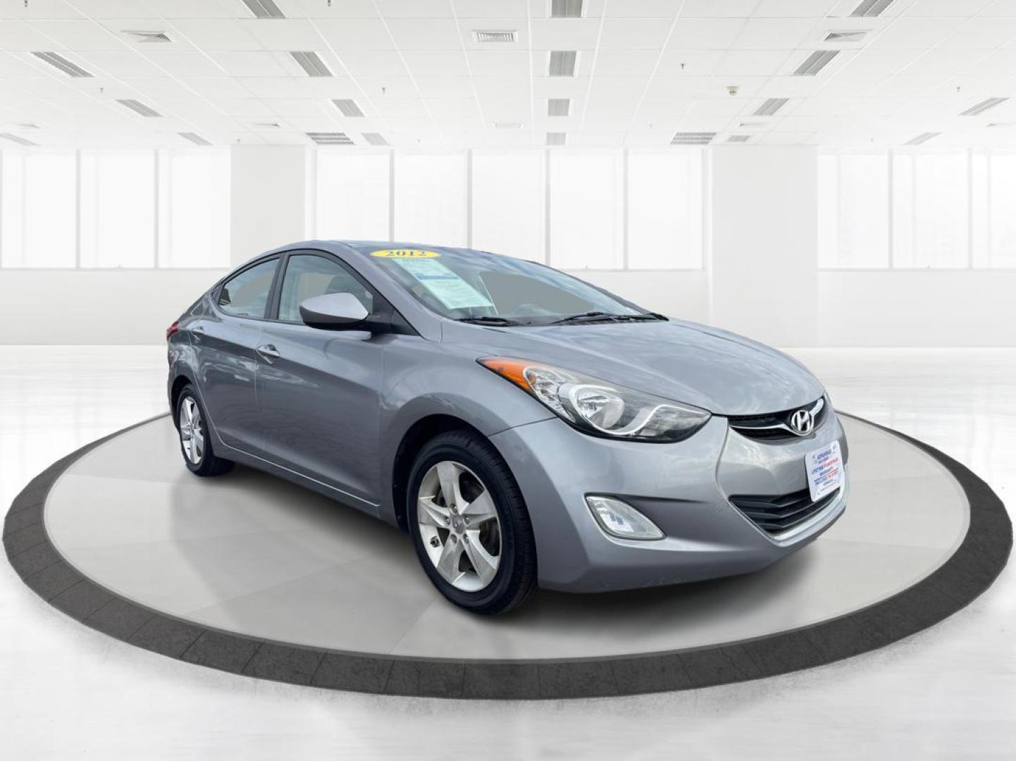 2012 Harbor Gray Metallic Hyundai Elantra GLS A/T (KMHDH4AE3CU) with an 1.8L L4 DOHC 16V engine, 6-Speed Automatic transmission, located at 8750 N County Rd 25A, Piqua, OH, 45356, (937) 908-9800, 40.164391, -84.232513 - 2012 Hyundai Elantra GLS A/T - Photo#0