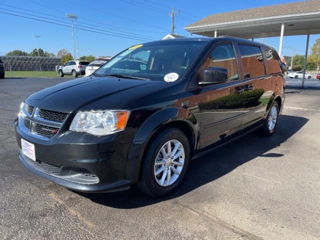 2016 Brilliant Black Crystal Pearl Coat Dodge Grand Caravan SXT (2C4RDGCG9GR) with an 3.6L V6 DOHC 24V engine, 6-Speed Automatic transmission, located at 1184 Kauffman Ave, Fairborn, OH, 45324, (937) 908-9800, 39.807072, -84.030914 - Photo #2