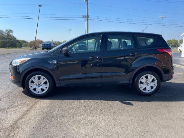 2014 Tuxedo Black Ford Escape S FWD (1FMCU0F70EU) with an 2.5L L4 DOHC 16V engine, 6-Speed Automatic transmission, located at 1230 East Main St, Xenia, OH, 45385, (937) 908-9800, 39.688026, -83.910172 - Photo #4