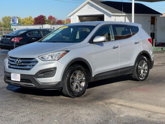 2014 Moonstone Silver Hyundai Santa Fe Sport 2.4 AWD (5XYZTDLB2EG) with an 2.4L L4 DOHC 16V engine, 6-Speed Automatic transmission, located at 1951 S Dayton Lakeview Rd., New Carlisle, OH, 45344, (937) 908-9800, 39.890999, -84.050255 - Photo #2