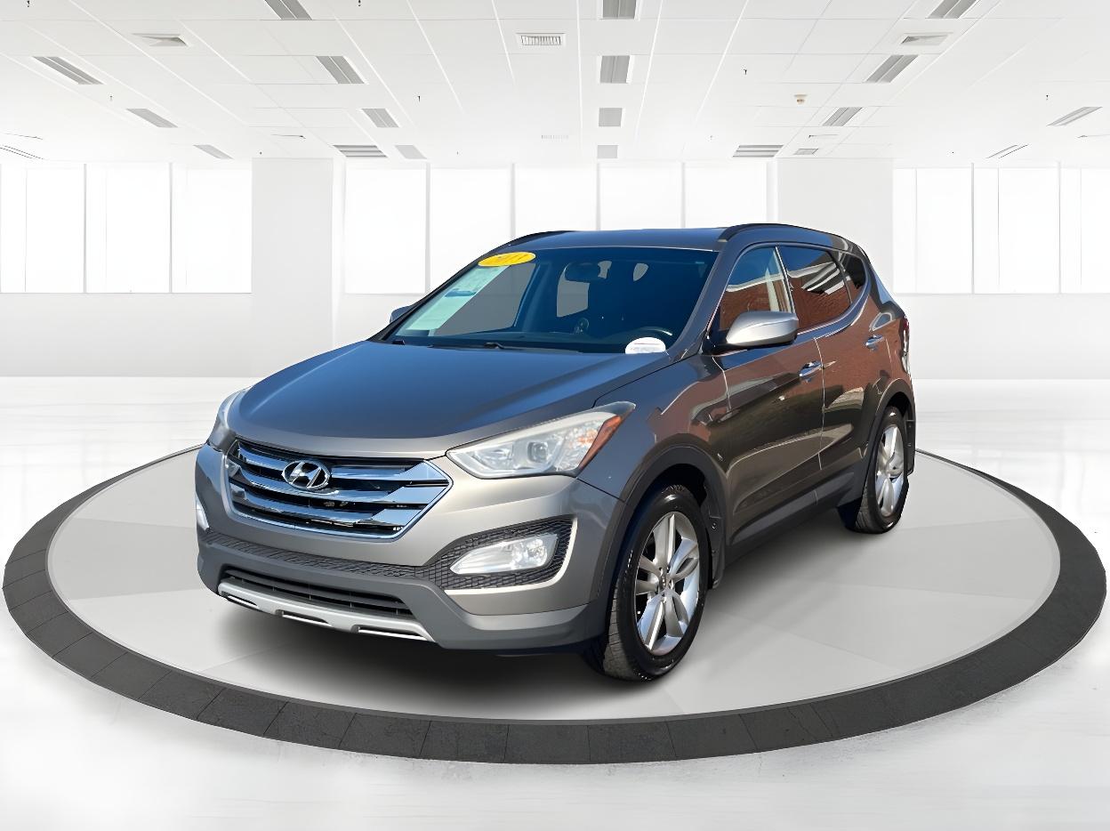 2013 Moonstone Silver Hyundai Santa Fe Sport 2.0 AWD (5XYZUDLAXDG) with an 2.0L L4 DOHC 16V engine, 6-Speed Automatic transmission, located at 1099 N County Rd 25A , Troy, OH, 45373, (937) 908-9800, 40.057079, -84.212883 - Photo #9
