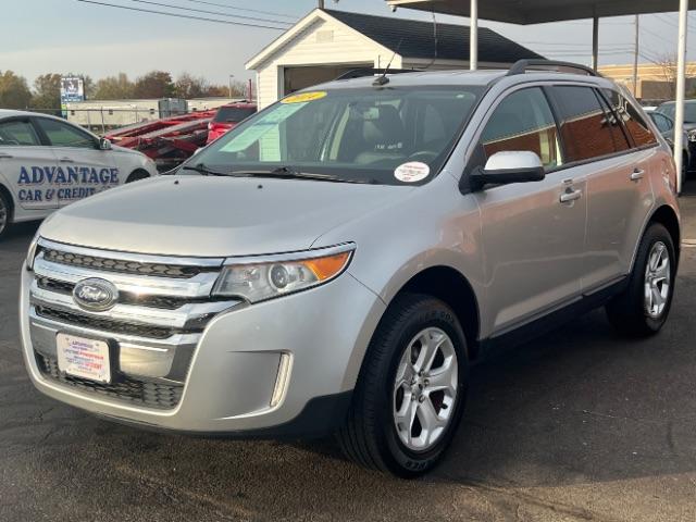 2014 Ingot Silver Metallic Ford Edge SEL AWD (2FMDK4JC9EB) with an 3.5L V6 DOHC 24V engine, 6-Speed Automatic transmission, located at 4508 South Dixie Dr, Moraine, OH, 45439, (937) 908-9800, 39.689976, -84.218452 - Photo #4