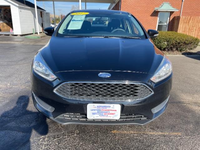 2017 Shadow Black Ford Focus SE Sedan (1FADP3F20HL) with an 2.0L L4 DOHC 16V engine, located at 1099 N County Rd 25A, Troy, OH, 45373, (937) 908-9800, 40.057079, -84.212883 - Photo #8