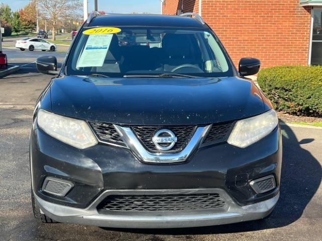 2016 Magnetic Black Nissan Rogue SV 2WD (KNMAT2MT6GP) with an 2.5L L4 DOHC 16V engine, Continuously Variable Transmission transmission, located at 1951 S Dayton Lakeview Rd., New Carlisle, OH, 45344, (937) 908-9800, 39.890999, -84.050255 - Photo #2