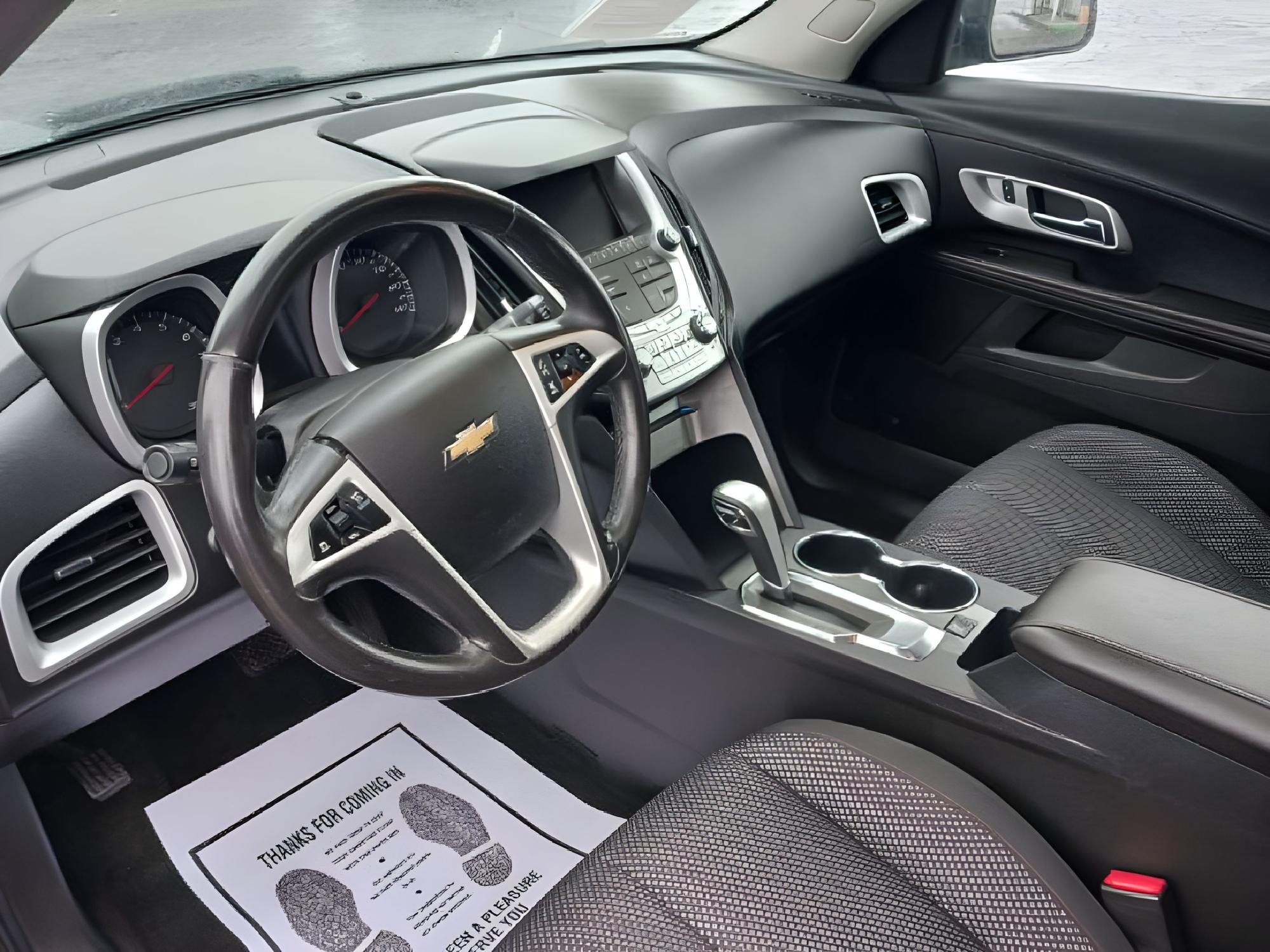 2015 Black Granite Metallic Chevrolet Equinox 1LT 2WD (2GNALBEK3F6) with an 2.4L L4 DOHC 16V FFV engine, 6-Speed Automatic transmission, located at 880 E. National Road, Vandalia, OH, 45377, (937) 908-9800, 39.891918, -84.183594 - Photo #13