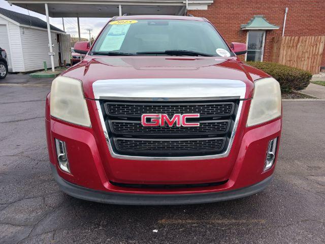 2015 Crystal Red Tintcoat GMC Terrain SLT1 FWD (2GKALSEK7F6) with an 2.4L L4 DOHC 16V engine, 6-Speed Automatic transmission, located at 401 Woodman Dr, Riverside, OH, 45431, (937) 908-9800, 39.760899, -84.123421 - Photo #2