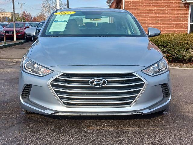 2017 Galactic Gray Hyundai Elantra SE 6AT (5NPD74LF2HH) with an 1.8L L4 DOHC 16V engine, 6-Speed Automatic transmission, located at 880 E. National Road, Vandalia, OH, 45377, (937) 908-9800, 39.891918, -84.183594 - Photo #2