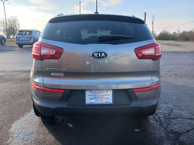 2012 Bright Silver Kia Sportage LX FWD (KNDPB3A25C7) with an 2.4L V6 DOHC 24V engine, 6-Speed Automatic transmission, located at 401 Woodman Dr, Riverside, OH, 45431, (937) 908-9800, 39.760899, -84.123421 - Photo #10