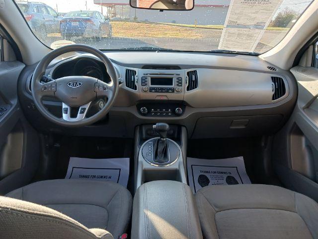 2012 Bright Silver Kia Sportage LX FWD (KNDPB3A25C7) with an 2.4L V6 DOHC 24V engine, 6-Speed Automatic transmission, located at 401 Woodman Dr, Riverside, OH, 45431, (937) 908-9800, 39.760899, -84.123421 - Photo #14