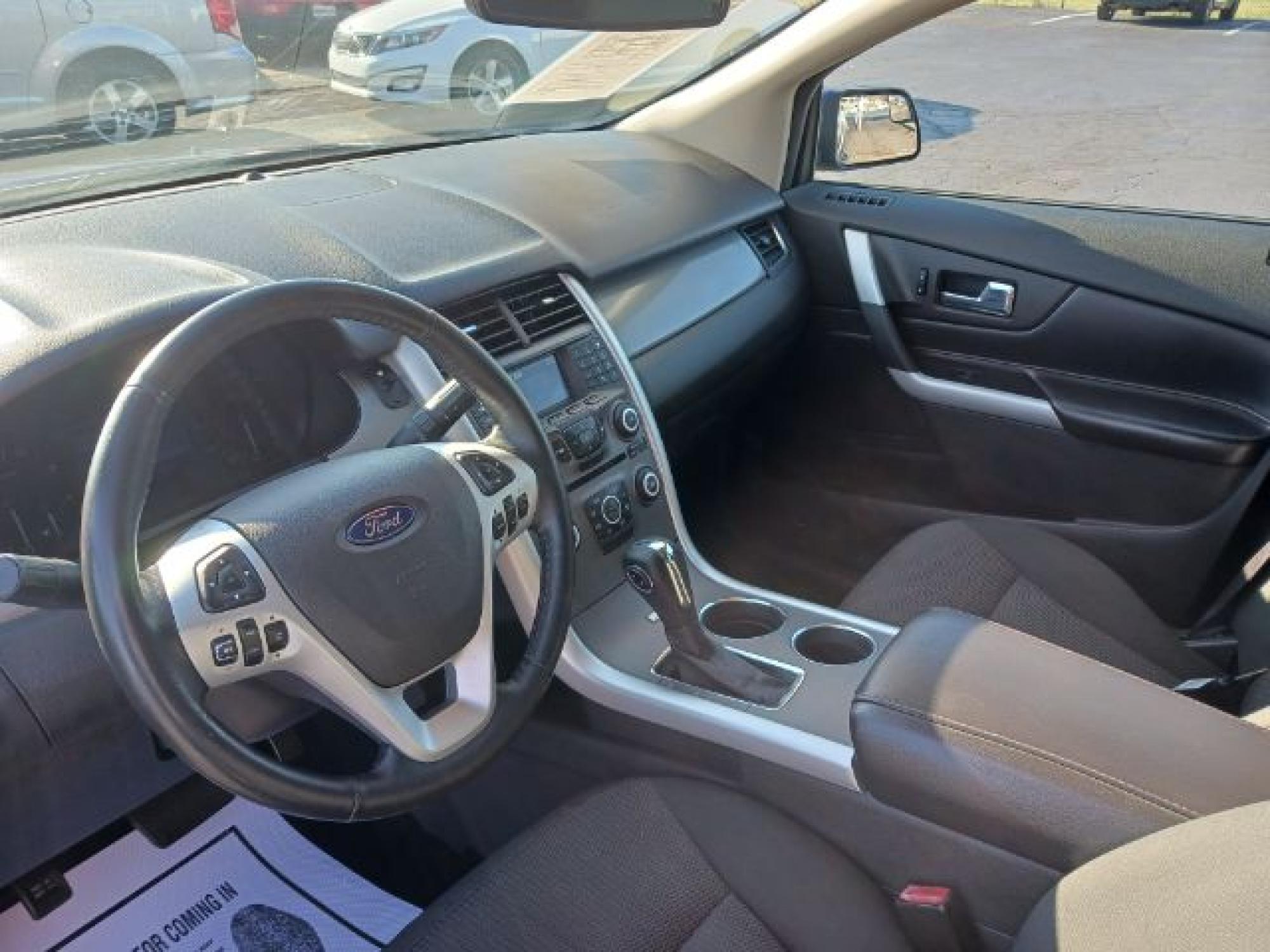2013 Deep Impact Blue Metallic Ford Edge SEL AWD (2FMDK4JC4DB) with an 3.5L V6 DOHC 24V engine, 6-Speed Automatic transmission, located at 1230 East Main St, Xenia, OH, 45385, (937) 908-9800, 39.688026, -83.910172 - Photo #27