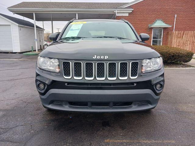 2016 Black Jeep Compass Sport FWD (1C4NJCBA6GD) with an 2.0L L4 DOHC 16V engine, located at 4508 South Dixie Dr, Moraine, OH, 45439, (937) 908-9800, 39.689976, -84.218452 - Photo #2