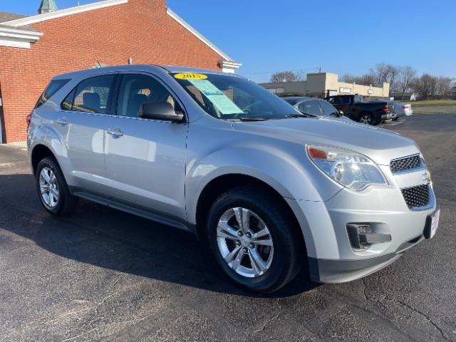 2015 Silver Ice Metallic Chevrolet Equinox LS AWD (2GNFLEEK3F6) with an 2.4L L4 DOHC 16V FFV engine, 6-Speed Automatic transmission, located at 1951 S Dayton Lakeview Rd., New Carlisle, OH, 45344, (937) 908-9800, 39.890999, -84.050255 - Photo #0