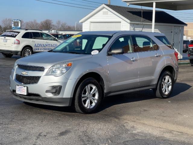 2015 Silver Ice Metallic Chevrolet Equinox LS AWD (2GNFLEEK3F6) with an 2.4L L4 DOHC 16V FFV engine, 6-Speed Automatic transmission, located at 1951 S Dayton Lakeview Rd., New Carlisle, OH, 45344, (937) 908-9800, 39.890999, -84.050255 - Photo #2