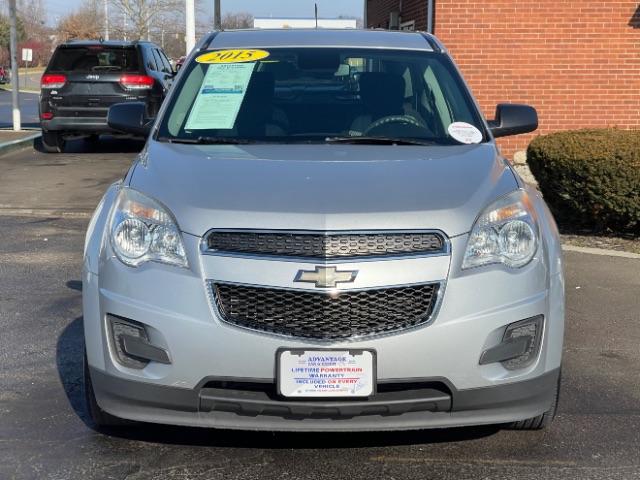 2015 Silver Ice Metallic Chevrolet Equinox LS AWD (2GNFLEEK3F6) with an 2.4L L4 DOHC 16V FFV engine, 6-Speed Automatic transmission, located at 1951 S Dayton Lakeview Rd., New Carlisle, OH, 45344, (937) 908-9800, 39.890999, -84.050255 - Photo #10