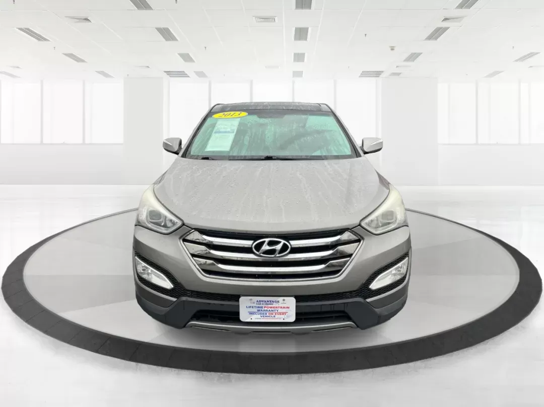 2013 Mineral Gray Hyundai Santa Fe Sport 2.4 AWD (5XYZUDLBXDG) with an 2.4L L4 DOHC 16V engine, 6-Speed Automatic transmission, located at 1184 Kauffman Ave, Fairborn, OH, 45324, (937) 908-9800, 39.807072, -84.030914 - Photo#7