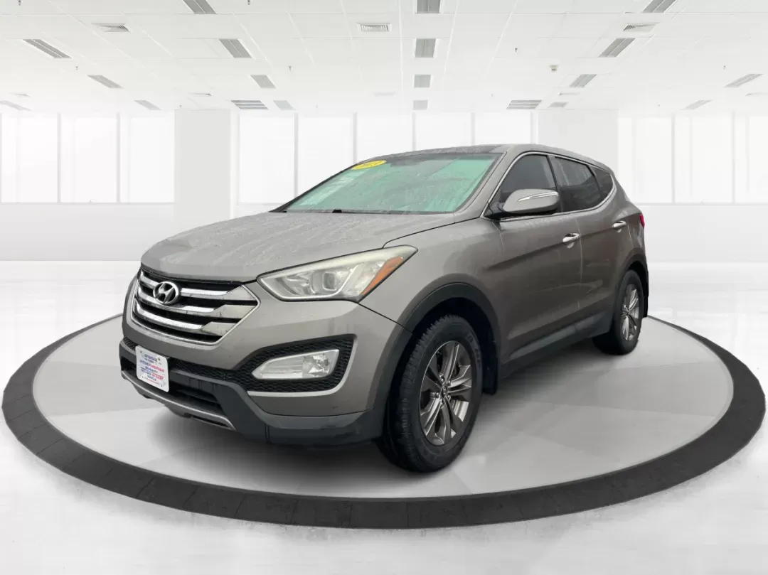 2013 Mineral Gray Hyundai Santa Fe Sport 2.4 AWD (5XYZUDLBXDG) with an 2.4L L4 DOHC 16V engine, 6-Speed Automatic transmission, located at 1184 Kauffman Ave, Fairborn, OH, 45324, (937) 908-9800, 39.807072, -84.030914 - Photo#8
