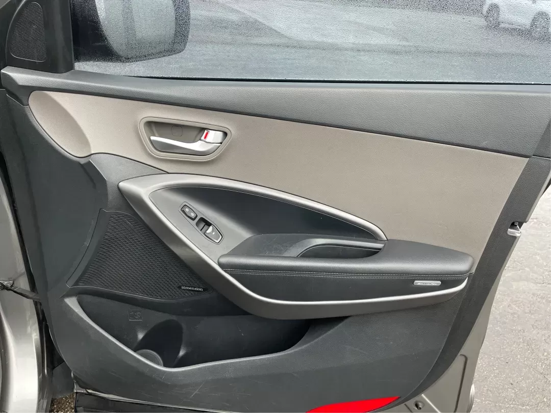 2013 Mineral Gray Hyundai Santa Fe Sport 2.4 AWD (5XYZUDLBXDG) with an 2.4L L4 DOHC 16V engine, 6-Speed Automatic transmission, located at 1184 Kauffman Ave, Fairborn, OH, 45324, (937) 908-9800, 39.807072, -84.030914 - Photo#20