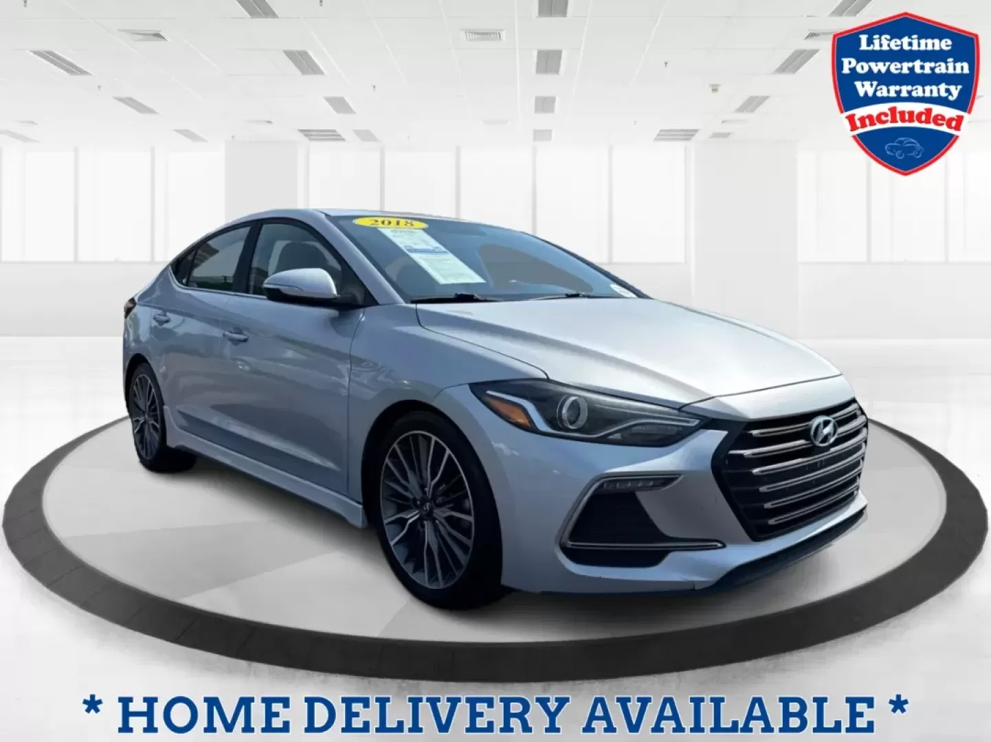 2018 Hyundai Elantra Sport (KMHD04LB6JU) with an 1.6L I-4 gasoline direct injection engine, located at 1099 N County Rd 25A, Troy, OH, 45373, (937) 908-9800, 40.057079, -84.212883 - ### Elevate Your Daily Commute with the 2018 Hyundai Elantra Sport at Advantage Car and Credit!<br /> <br /> Are you ready to enhance your daily life with a reliable vehicle that balances performance, comfort, and style? Look no further than the stunning 2018 Hyundai Elantra Sport, available now at - Photo#0