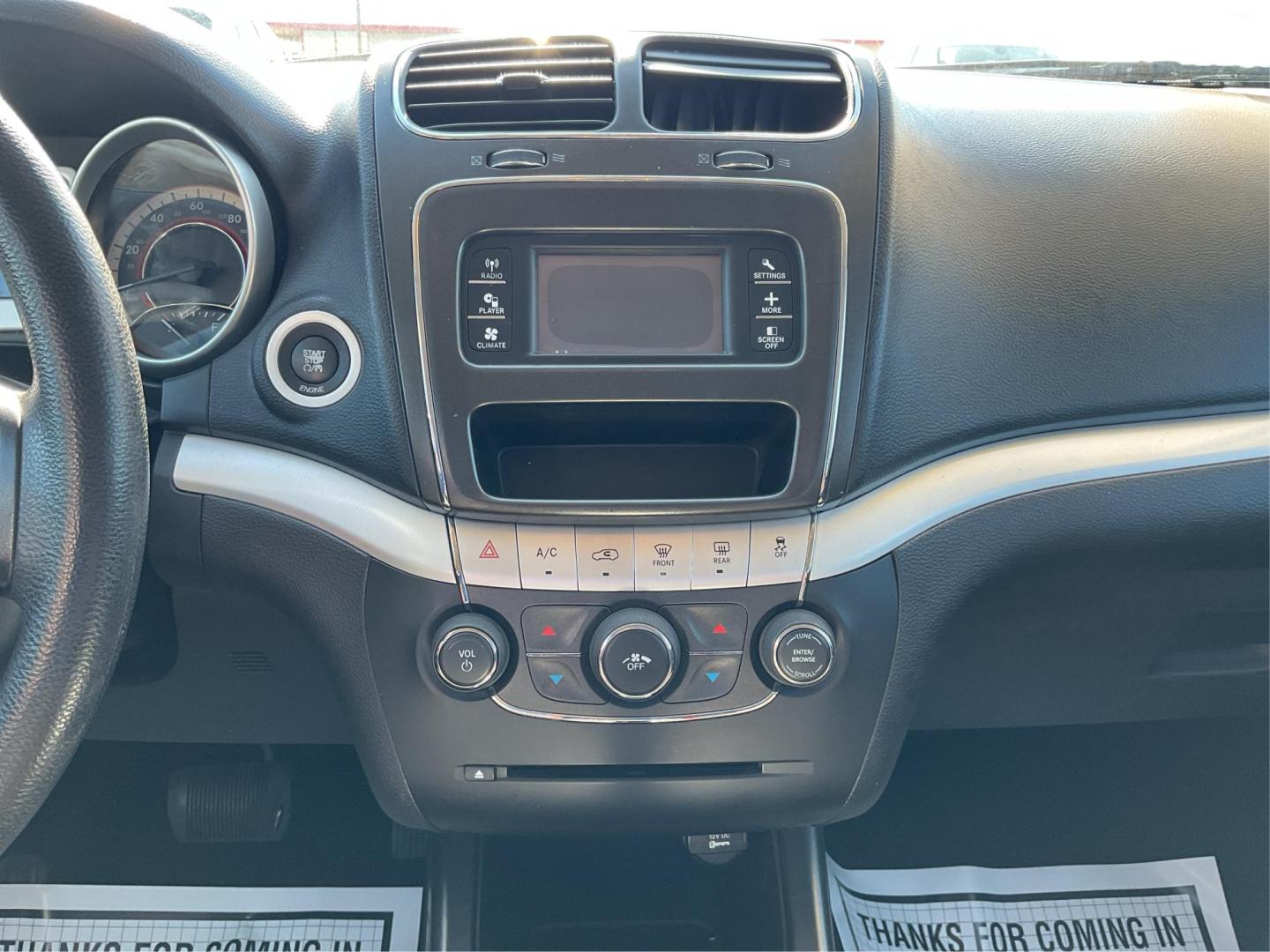 2014 Pearl White Tri-Coat Dodge Journey SXT (3C4PDCBG0ET) with an 3.6L V6 DOHC 24V engine, 6-Speed Automatic transmission, located at 8750 N County Rd 25A, Piqua, OH, 45356, (937) 908-9800, 40.164391, -84.232513 - Photo#12