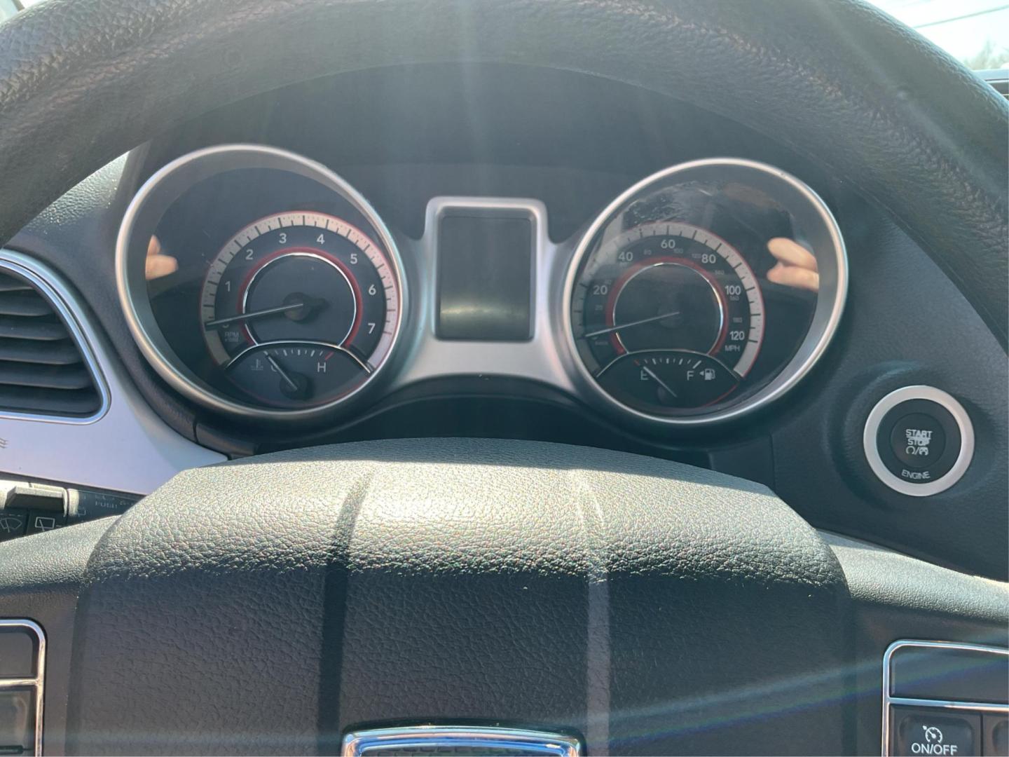 2014 Pearl White Tri-Coat Dodge Journey SXT (3C4PDCBG0ET) with an 3.6L V6 DOHC 24V engine, 6-Speed Automatic transmission, located at 8750 N County Rd 25A, Piqua, OH, 45356, (937) 908-9800, 40.164391, -84.232513 - Photo#14