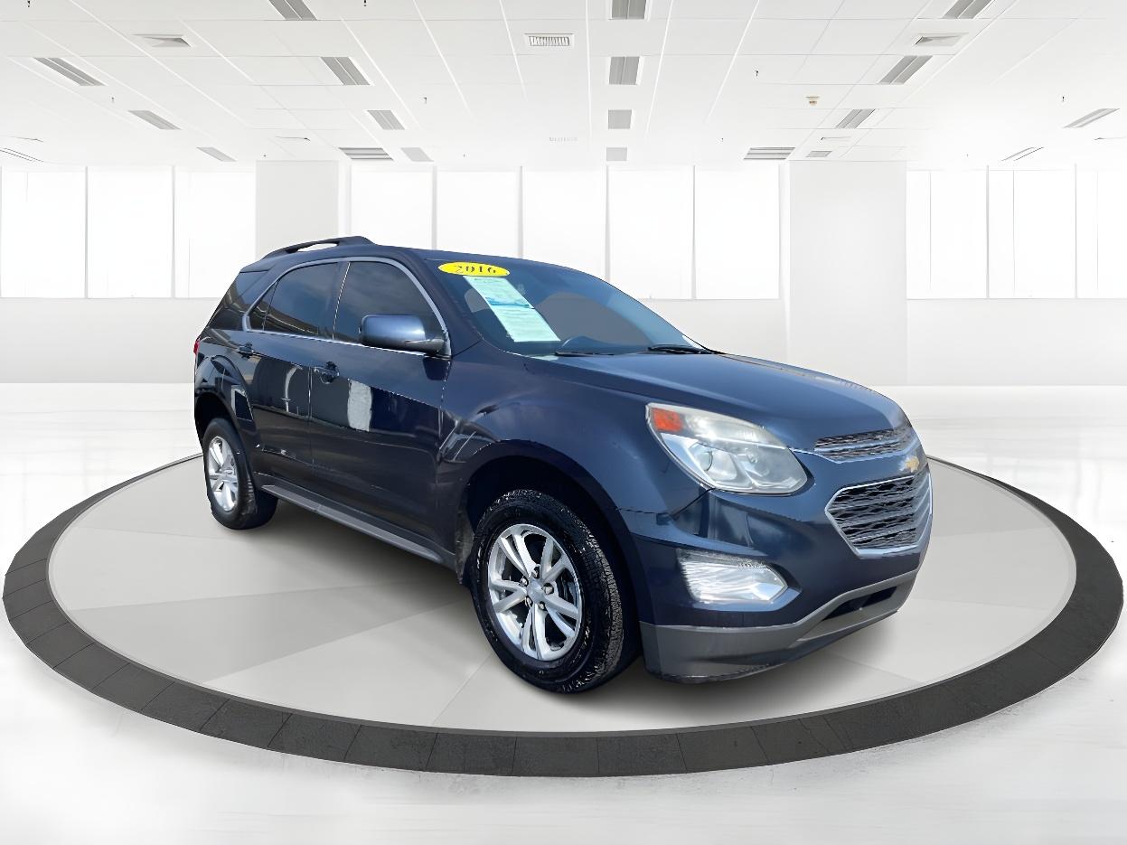 2016 Patriot Blue Metallic Chevrolet Equinox LT 2WD (2GNALCEK8G1) with an 2.4L L4 DOHC 16V FFV engine, 6-Speed Automatic transmission, located at 1230 East Main St, Xenia, OH, 45385, (937) 908-9800, 39.688026, -83.910172 - Photo #1