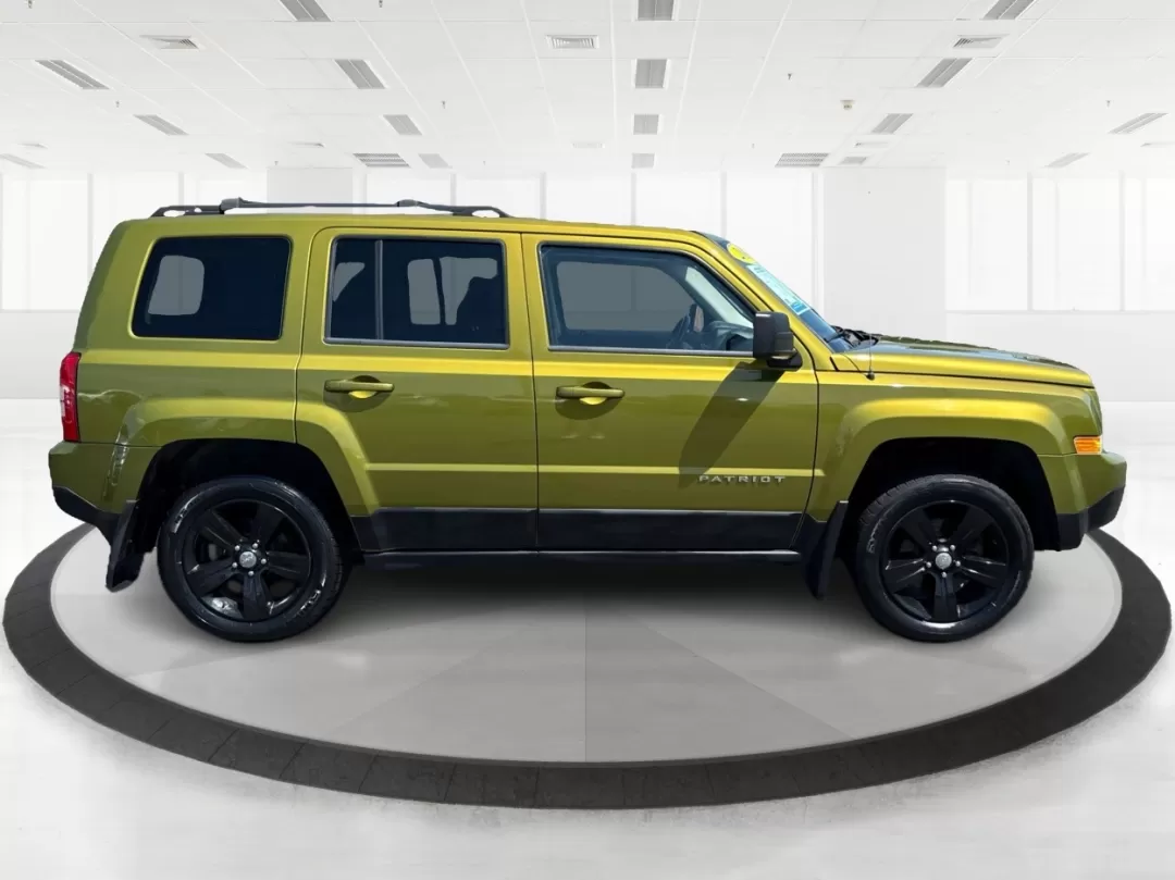 2012 Rescue Green Metallic Jeep Patriot Latitude 4WD (1C4NJRFB8CD) with an 2.4L L4 DOHC 16V engine, located at 1951 S Dayton Lakeview Rd., New Carlisle, OH, 45344, (937) 908-9800, 39.890999, -84.050255 - Photo#1