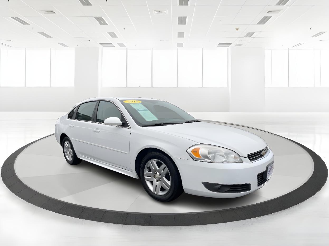 2011 Summit White Chevrolet Impala LT (2G1WG5EK3B1) with an 3.5L V6 OHV 16V FFV engine, 4-Speed Automatic transmission, located at 4508 South Dixie Dr, Moraine, OH, 45439, (937) 908-9800, 39.689976, -84.218452 - Photo #1