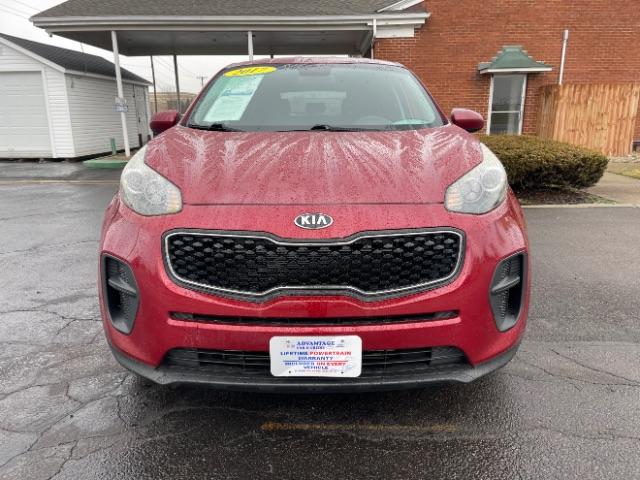 2017 Black Cherry Kia Sportage LX FWD (KNDPM3AC7H7) with an 2.4L V6 DOHC 24V engine, 6-Speed Automatic transmission, located at 1230 East Main St, Xenia, OH, 45385, (937) 908-9800, 39.688026, -83.910172 - Photo #10