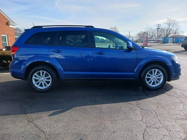 2015 Blue Streak Pearlcoat Dodge Journey SXT (3C4PDCBG2FT) with an 3.6L V6 DOHC 24V engine, 6-Speed Automatic transmission, located at 1099 N County Rd 25A, Troy, OH, 45373, (937) 908-9800, 40.057079, -84.212883 - Photo #8