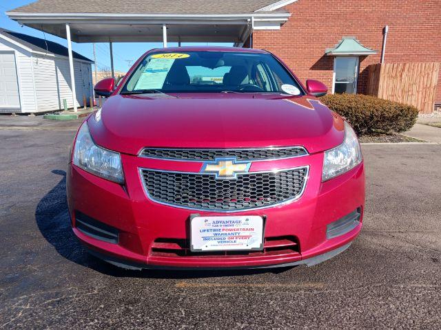 2014 Red Hot Chevrolet Cruze 1LT Auto (1G1PC5SB2E7) with an 1.4L L4 DOHC 16V TURBO engine, 6-Speed Automatic transmission, located at 880 E. National Road, Vandalia, OH, 45377, (937) 908-9800, 39.891918, -84.183594 - Photo #2