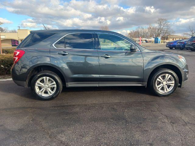 2017 Nightfall Gray Metallic Chevrolet Equinox LS 2WD (2GNALBEK9H1) with an 2.4L L4 DOHC 16V FFV engine, 6-Speed Automatic transmission, located at 1230 East Main St, Xenia, OH, 45385, (937) 908-9800, 39.688026, -83.910172 - Photo #8