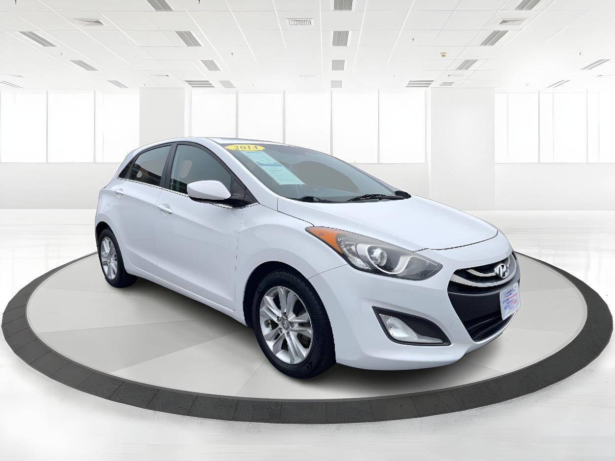 2014 Monaco White Hyundai Elantra GT A/T (KMHD35LH4EU) with an 2.0L L4 16V DOHC engine, 6-Speed Automatic transmission, located at 401 Woodman Dr, Riverside, OH, 45431, (937) 908-9800, 39.760899, -84.123421 - Photo #1
