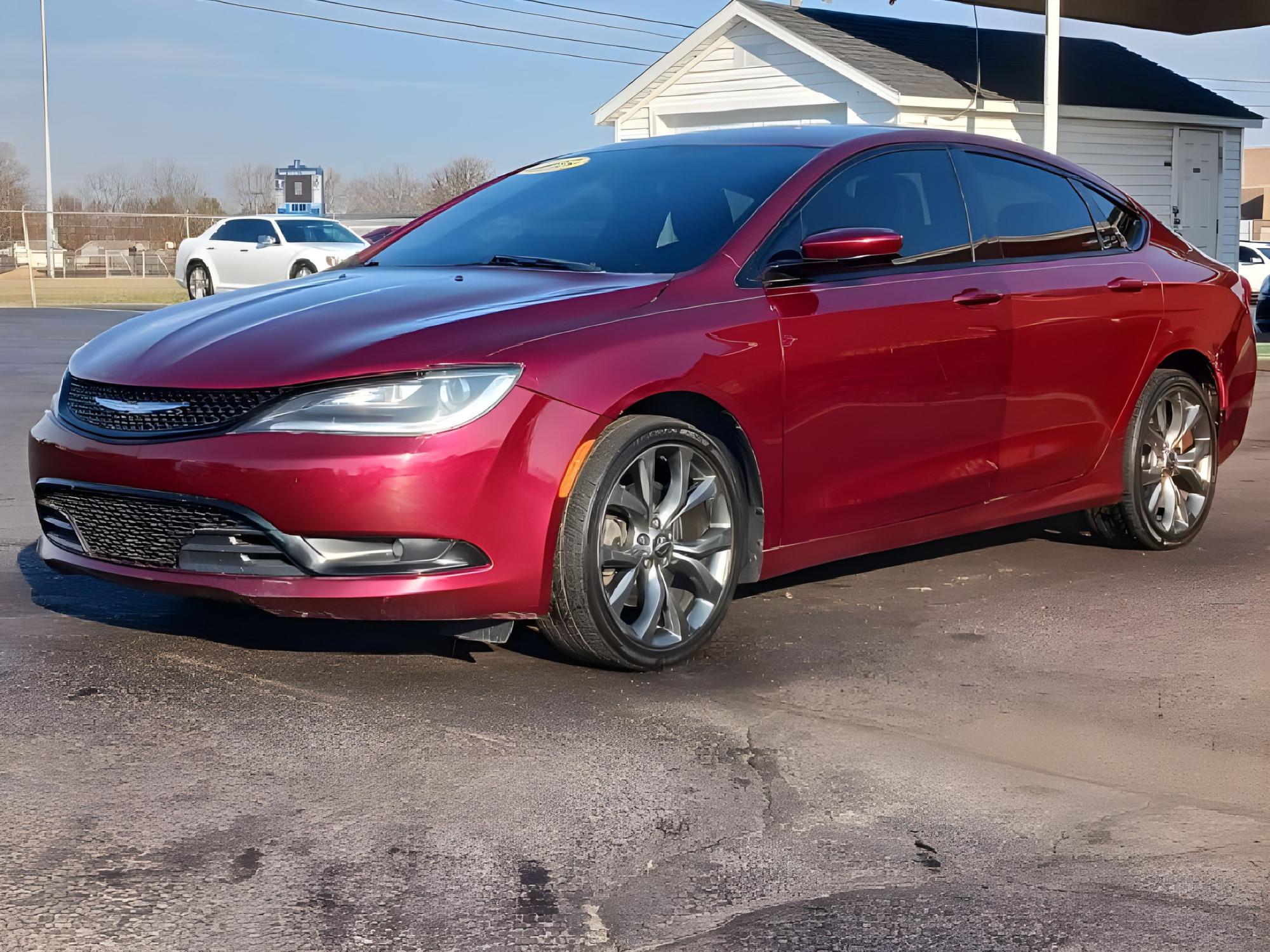 2015 Velvet Red Pearlcoat Chrysler 200 S (1C3CCCBG8FN) with an 3.6L V6 DOHC 24V FFV engine, 9-Speed Automatic transmission, located at 1951 S Dayton Lakeview Rd., New Carlisle, OH, 45344, (937) 908-9800, 39.890999, -84.050255 - Photo #11