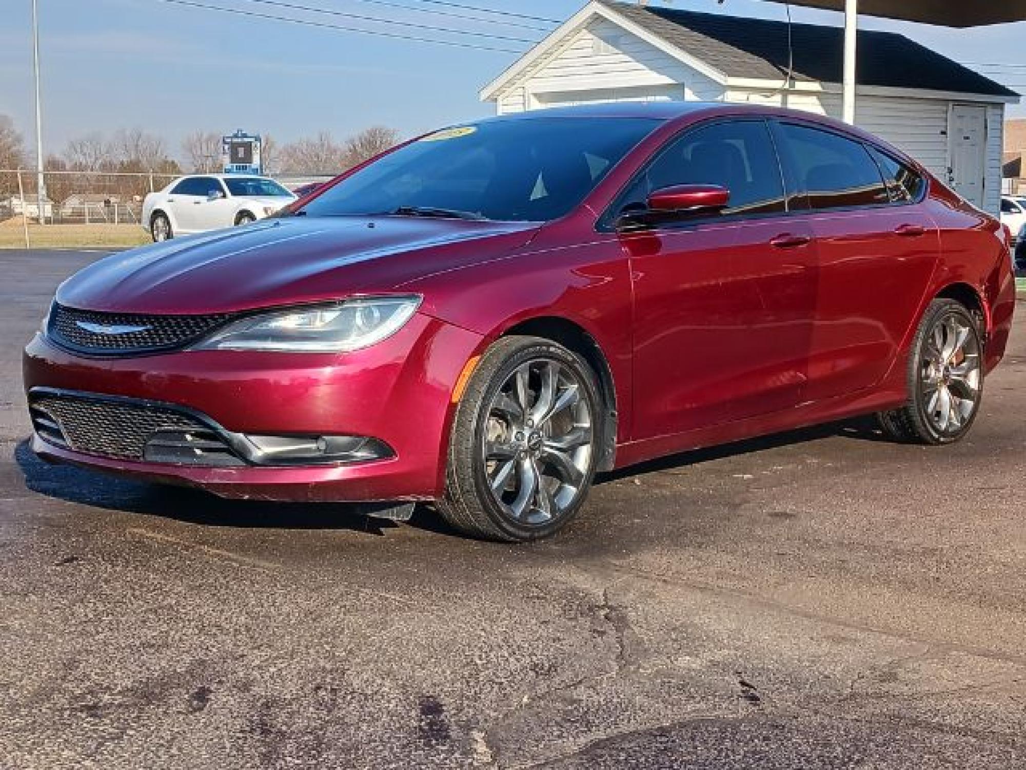 2015 Velvet Red Pearlcoat Chrysler 200 S (1C3CCCBG8FN) with an 3.6L V6 DOHC 24V FFV engine, 9-Speed Automatic transmission, located at 1951 S Dayton Lakeview Rd., New Carlisle, OH, 45344, (937) 908-9800, 39.890999, -84.050255 - Photo #26