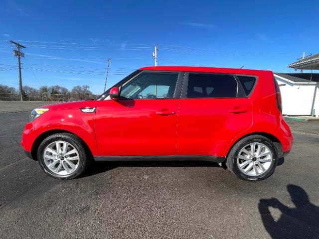 2017 Inferno Red Kia Soul + (KNDJP3A55H7) with an 2.0L L4 DOHC 16V engine, 6-Speed Automatic transmission, located at 4508 South Dixie Dr, Moraine, OH, 45439, (937) 908-9800, 39.689976, -84.218452 - Photo #4