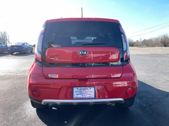 2017 Inferno Red Kia Soul + (KNDJP3A55H7) with an 2.0L L4 DOHC 16V engine, 6-Speed Automatic transmission, located at 4508 South Dixie Dr, Moraine, OH, 45439, (937) 908-9800, 39.689976, -84.218452 - Photo #10