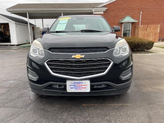 2017 Black Chevrolet Equinox LS 2WD (2GNALBEK2H1) with an 2.4L L4 DOHC 16V FFV engine, 6-Speed Automatic transmission, located at 4508 South Dixie Dr, Moraine, OH, 45439, (937) 908-9800, 39.689976, -84.218452 - Photo #8
