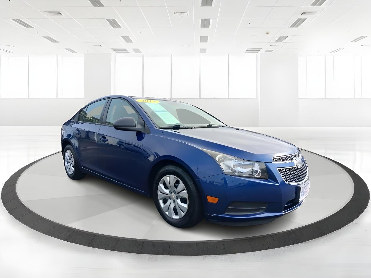 2013 Atlantis Blue Metallic Chevrolet Cruze LS Auto (1G1PA5SG9D7) with an 1.8L L4 DOHC 16V engine, 6-Speed Automatic transmission, located at 1230 East Main St, Xenia, OH, 45385, (937) 908-9800, 39.688026, -83.910172 - Photo #1