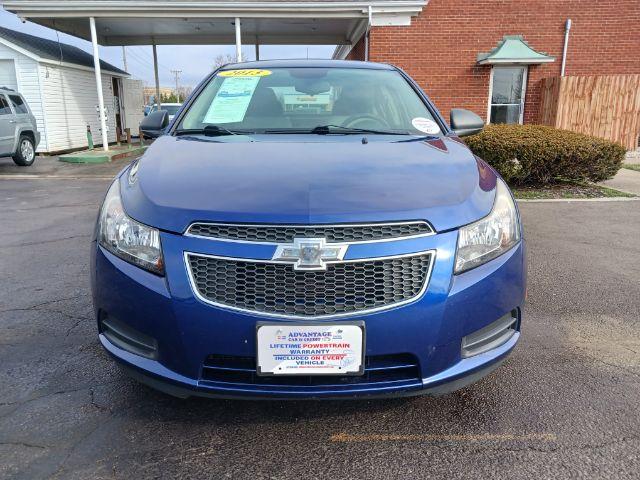2013 Atlantis Blue Metallic Chevrolet Cruze LS Auto (1G1PA5SG9D7) with an 1.8L L4 DOHC 16V engine, 6-Speed Automatic transmission, located at 1230 East Main St, Xenia, OH, 45385, (937) 908-9800, 39.688026, -83.910172 - Photo #2