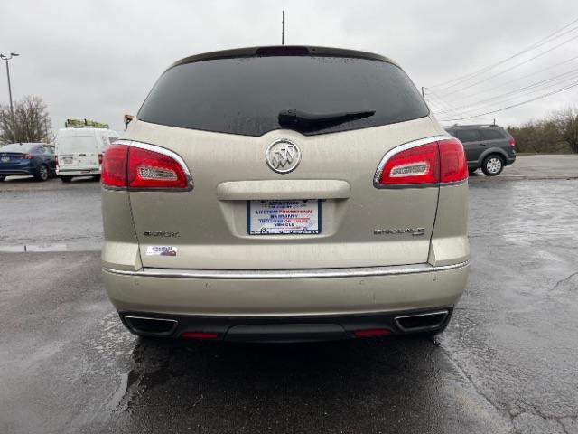 2014 Champagne Silver Metallic Buick Enclave Premium AWD (5GAKVCKD5EJ) with an 3.6L V6 DOHC 24V engine, 6-Speed Automatic Overdrive transmission, located at 4508 South Dixie Dr, Moraine, OH, 45439, (937) 908-9800, 39.689976, -84.218452 - Photo #10