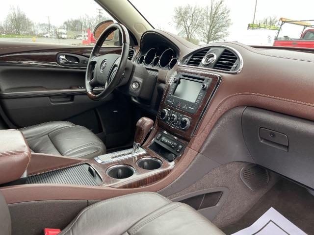 2014 Champagne Silver Metallic Buick Enclave Premium AWD (5GAKVCKD5EJ) with an 3.6L V6 DOHC 24V engine, 6-Speed Automatic Overdrive transmission, located at 4508 South Dixie Dr, Moraine, OH, 45439, (937) 908-9800, 39.689976, -84.218452 - Photo #16
