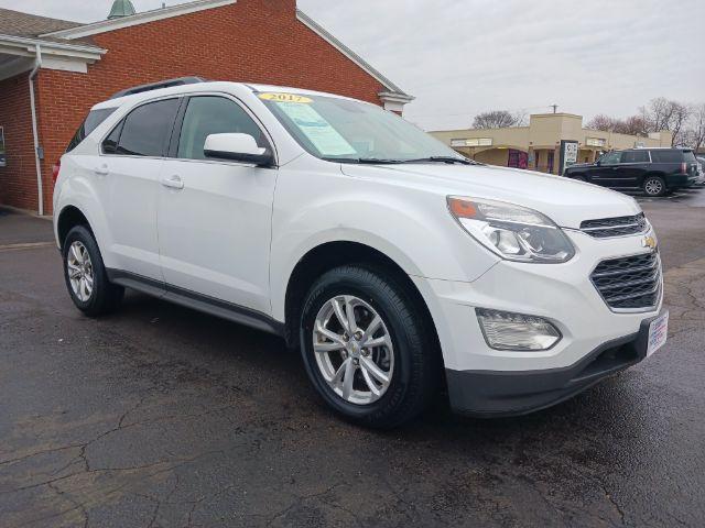 2017 Summit White Chevrolet Equinox LT 2WD (2GNALCEK8H1) with an 2.4L L4 DOHC 16V FFV engine, 6-Speed Automatic transmission, located at 4508 South Dixie Dr, Moraine, OH, 45439, (937) 908-9800, 39.689976, -84.218452 - Photo #0