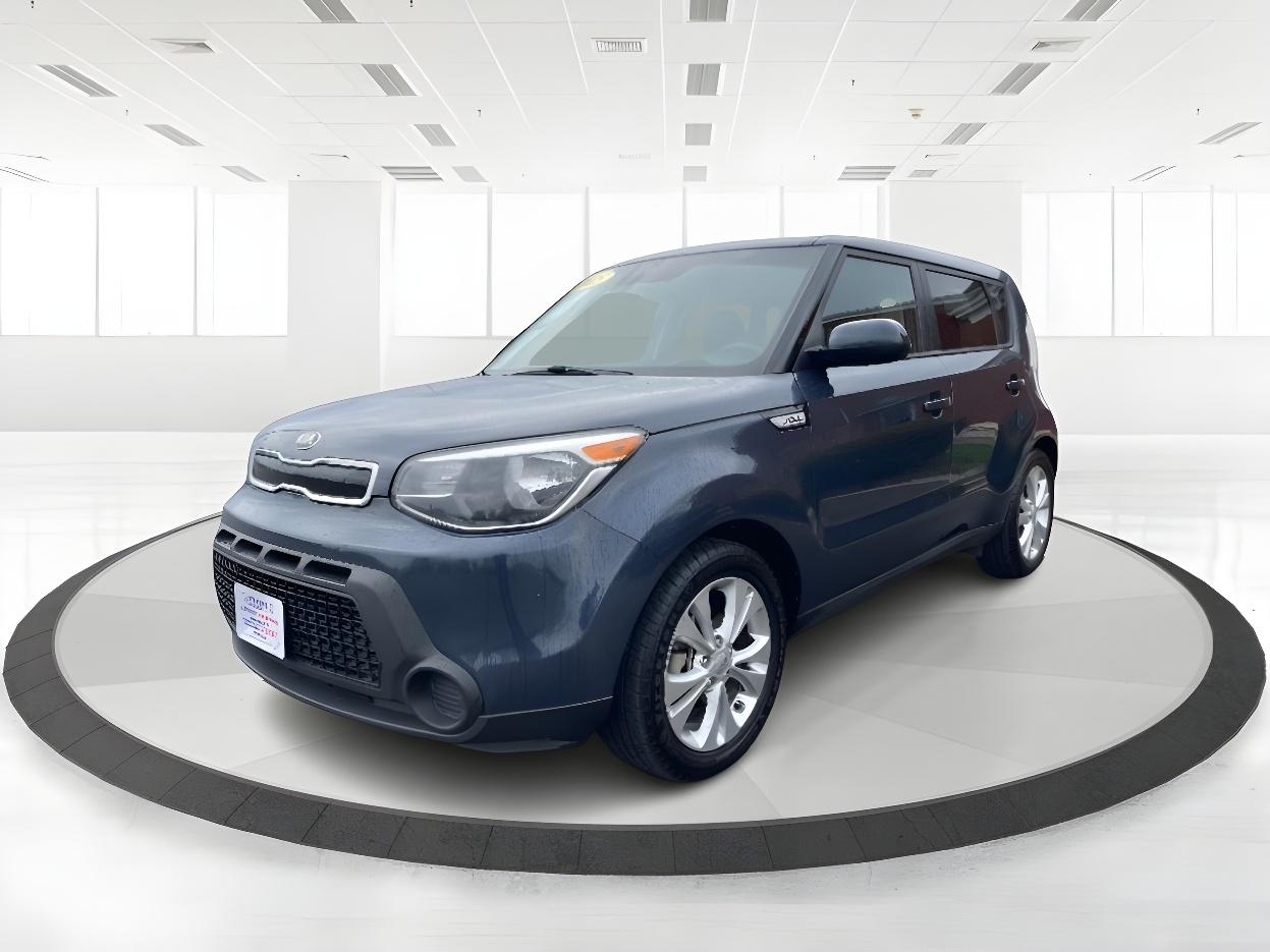 2015 Carribean Blue Kia Soul + (KNDJP3A50F7) with an 2.0L L4 DOHC 16V engine, 6-Speed Automatic transmission, located at 880 E. National Road, Vandalia, OH, 45377, (937) 908-9800, 39.891918, -84.183594 - Photo #10