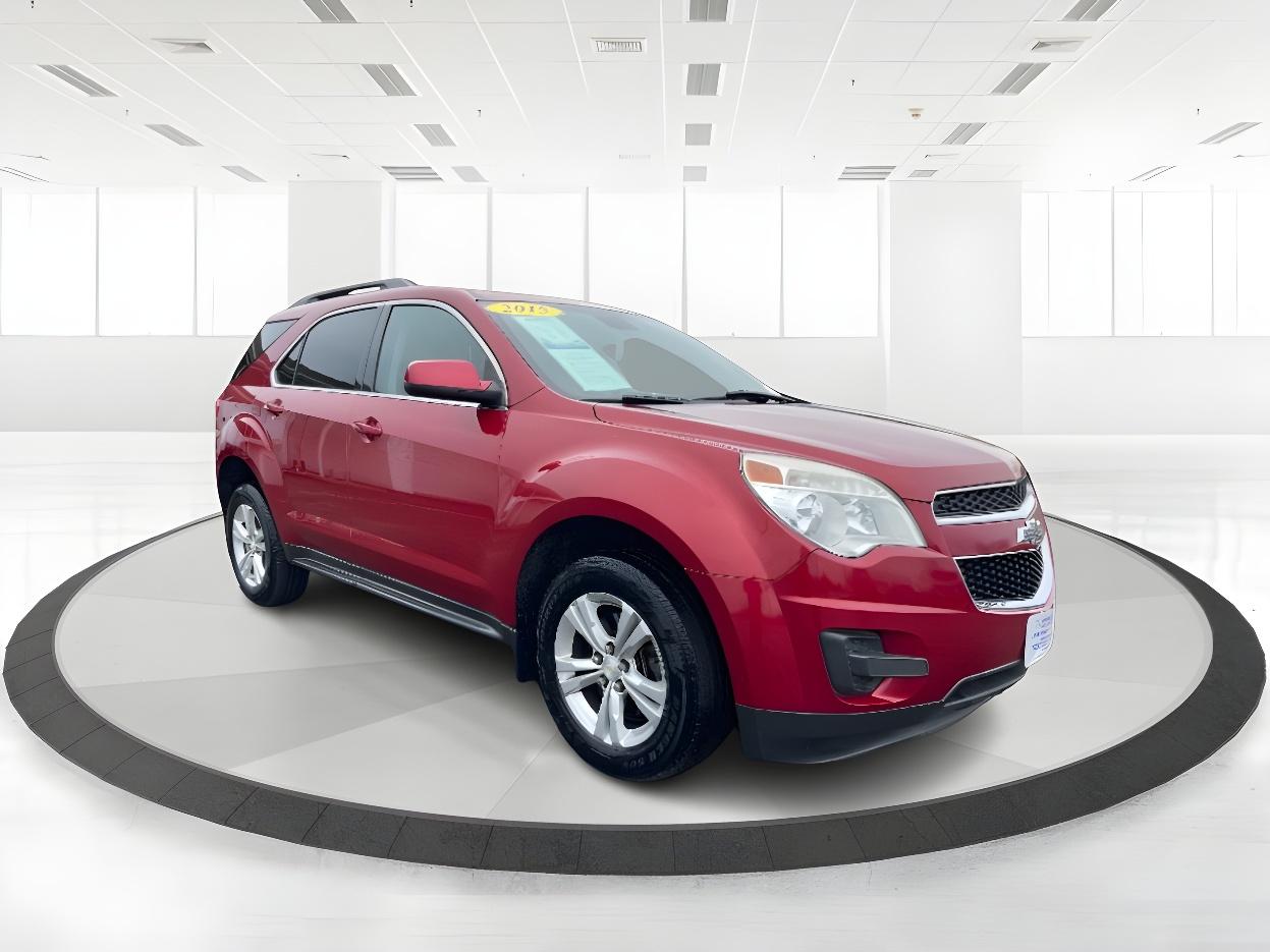 2015 Crystal Red Tintcoat Chevrolet Equinox 1LT AWD (2GNFLFEK3F6) with an 2.4L L4 DOHC 16V FFV engine, 6-Speed Automatic transmission, located at 880 E. National Road, Vandalia, OH, 45377, (937) 908-9800, 39.891918, -84.183594 - Photo #1