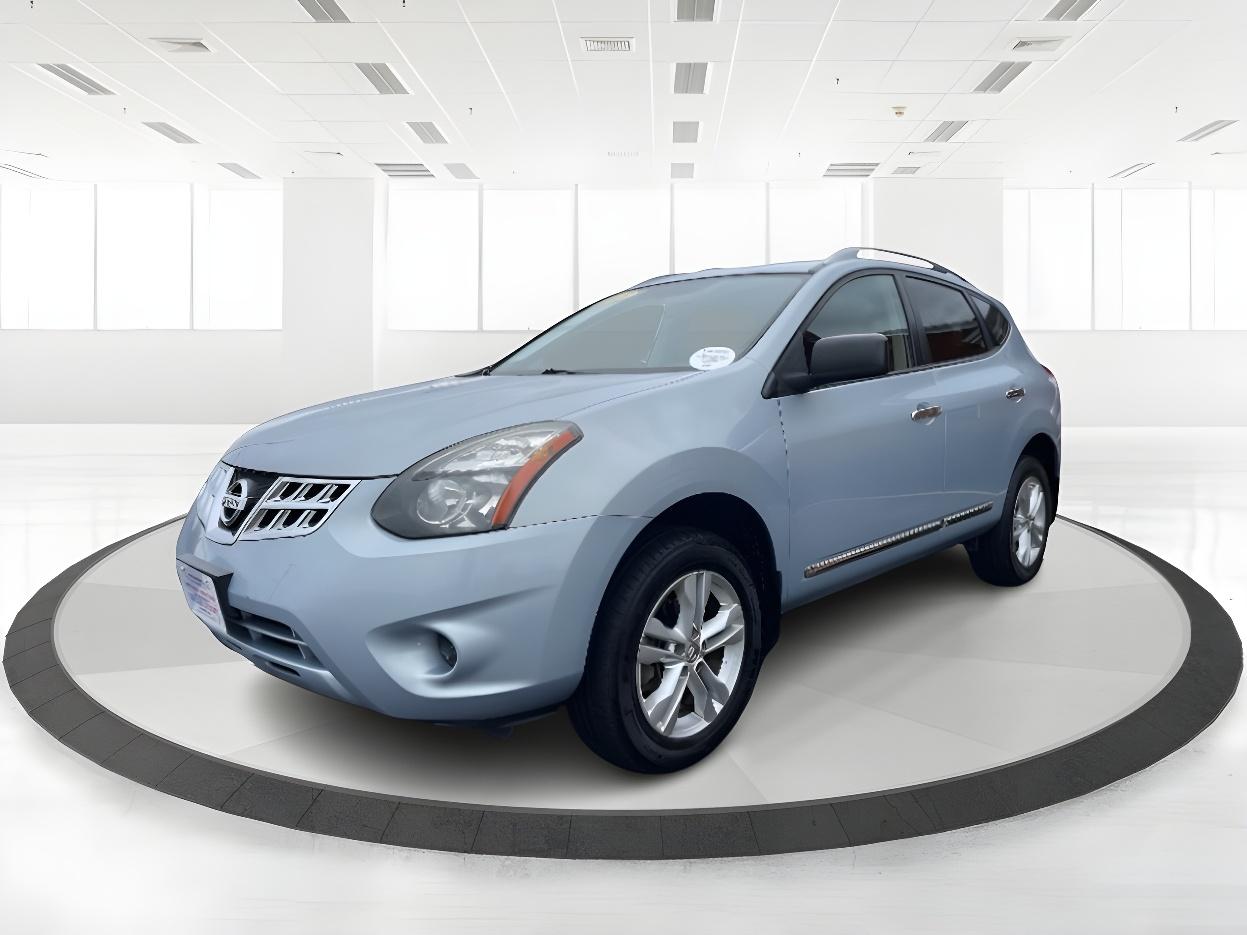 2015 Graphite Blue Nissan Rogue Select S AWD (JN8AS5MV0FW) with an 2.5L L4 DOHC 16V engine, Continuously Variable Transmission transmission, located at 1099 N County Rd 25A , Troy, OH, 45373, (937) 908-9800, 40.057079, -84.212883 - Photo #11